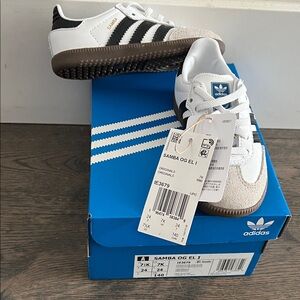 NEW Adidas Samba OG Kids – Size 7.5K – With Box & Tags
